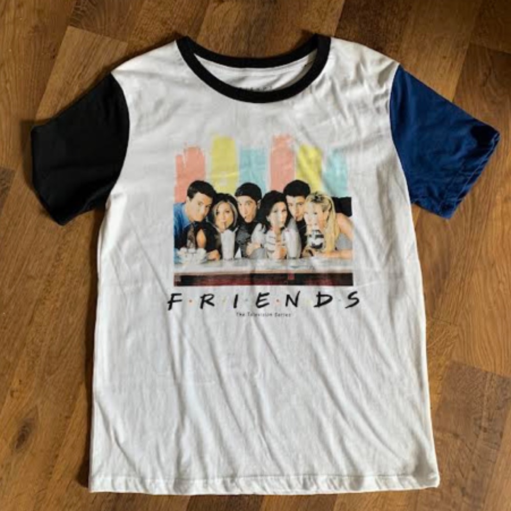Friends Colorblock Cast Tee